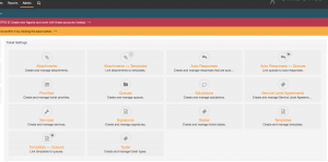OTRS 6 New Admin Frontend